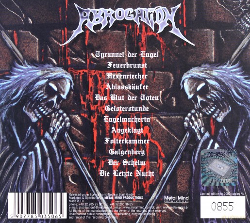 Abrogation: Das Blut Der Toten (Remastered) (digipack) [CD]