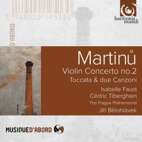 Martinu: Violin Concerto No 2 Faust Tiberghien Belohlavek (digipack) [CD]