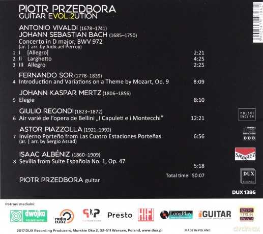 Piotr Przedbora: Guitar Evol.2Ution [CD]