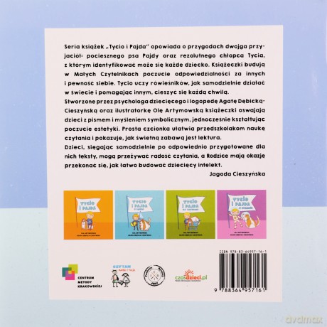 Czytam Mamie i Tacie. Tycio i Pajda zimą - Agata Dębicka-Cieszyńska, Ola Artymowska [KSIĄŻKA]