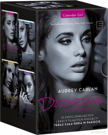 Dziewczyna na miesiąc. Audrey Carla Pakiet - Audrey Carlan [KSIĄŻKA]