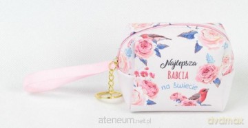 Etui na klucze - Najlepsza babcia na świecie (róż)