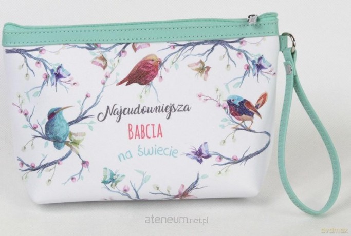 Kosmetyczka - Najcudowniejsza babcia (biała)