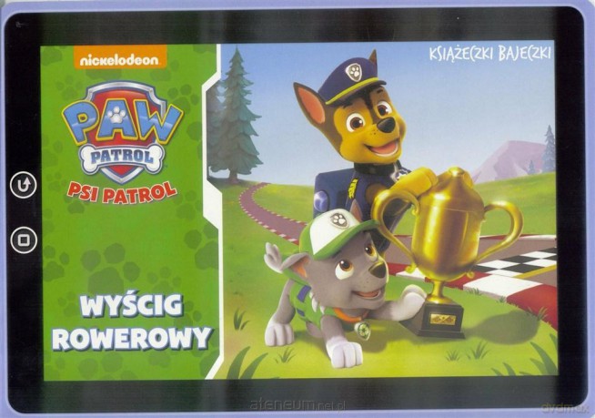 Książeczki bajeczki. Psi Patrol. Wyścig rowerowy [KSIĄŻKA]