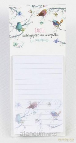 Lista zakupowa - Babciu zasługujesz... (biała)