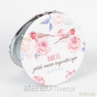 Lusterko - Babciu, jesteś moim największym...(róż)