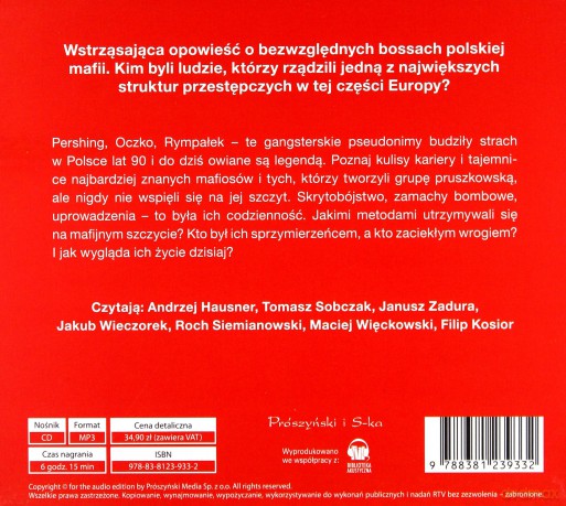 Masa o bossach polskiej mafii - Artur Górski, Jarosław Sokołowski [AUDIOBOOK]