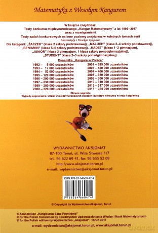 Matematyka z wesołym Kangurem. Maluch [KSIĄŻKA]
