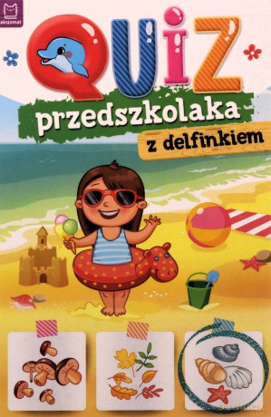 Quiz przedszkolaka z delfinkiem [KSIĄŻKA]