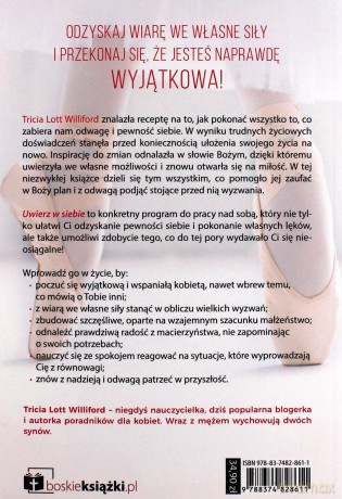 Uwierz w siebie jak wierzy w ciebie Bóg - Williford Rricia Lott [KSIĄŻKA]