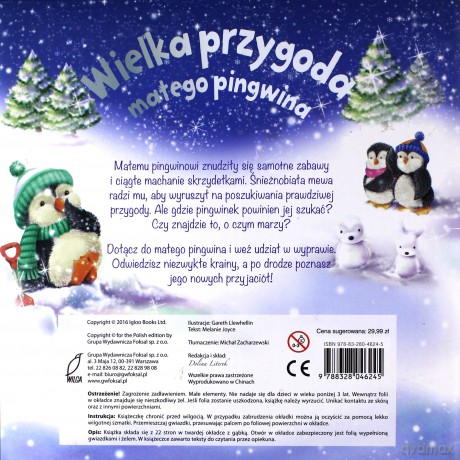 Wielka przygoda małego pingwina [KSIĄŻKA]