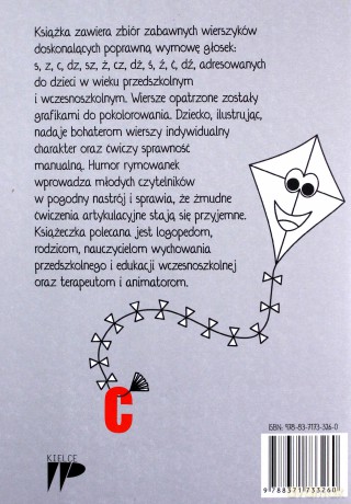 Wierszyki ćwiczące głoski szumiące,ciszące i syczące - Katarzyna Michalec [KSIĄŻKA]