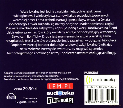 Wizja lokalna - Stanisław Lem [AUDIOBOOK]