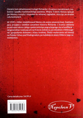 Wojna Trzeciej Rzeszy - Richard J. Evans [KSIĄŻKA]