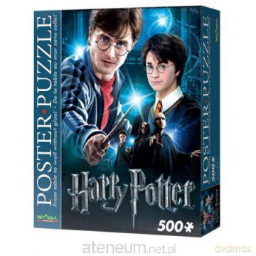 Wrebbit Poster Puzzle 3D 500 el. Harry Potter [PUZZLE]