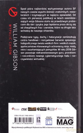 Wypalić Chrom - Bruce Sterling [KSIĄŻKA]
