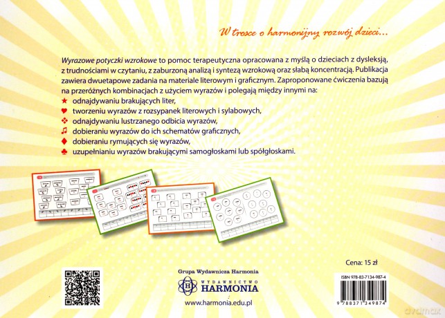 Wyrazowe potyczki wzrokowe - Barbara Gołębiowska- Małek [KSIĄŻKA]