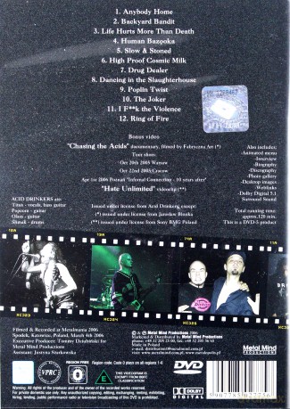 Acid Drinkers: The Hand That Rocks The Coffin [DVD]
