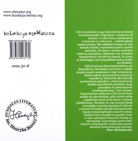Z narożnika mapy - Piotr Michałowski [KSIĄŻKA]