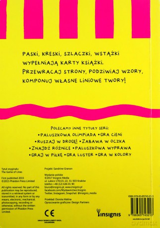 Zabawa liniami - Herve Tullet [KSIĄŻKA]