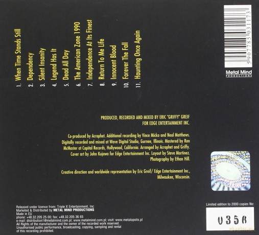 Acrophet: Faded Glory (Remastered) (digipack) [CD]