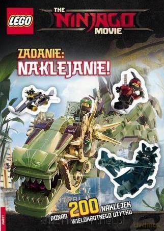 Zadanie: naklejanie! LEGO Ninjago Movie [KSIĄŻKA]
