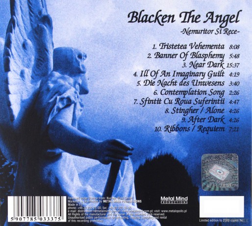 Agathodaimon: Blacken The Angel (Remastered) (digipack) [CD]