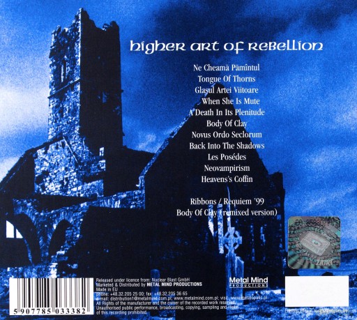 Agathodaimon: Higher Art Of Rebellion (Remastered) (digipack) [CD]