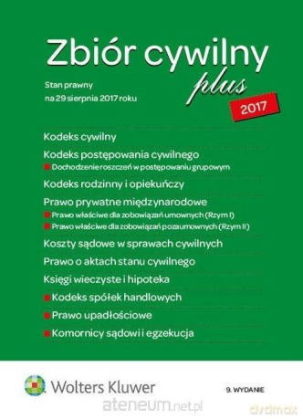 Zbiór cywilny 2017 Plus [KSIĄŻKA]