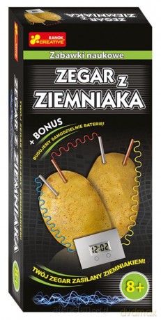 Zegar z ziemniaka