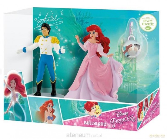 Zestaw 2 figurek - Mała Syrenka + zawieszka [FIGURKA]