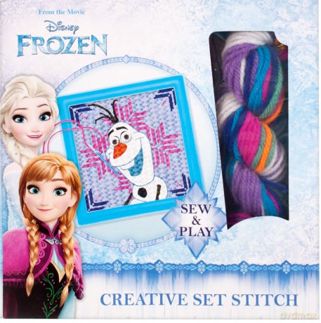 Zestaw kreatywny do wyszywania Frozen
