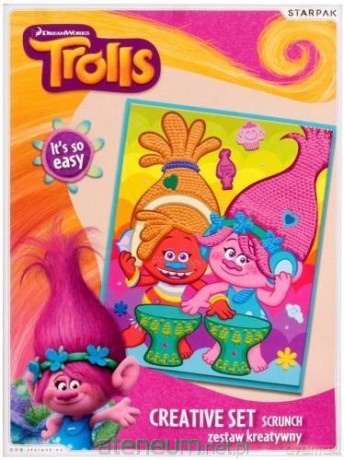 Zestaw kreatywny scrunch Trolls