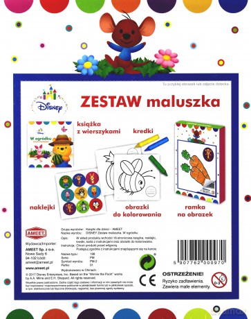 Zestaw maluszka. W ogródku [KSIĄŻKA]