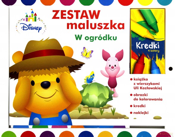 Zestaw maluszka. W ogródku [KSIĄŻKA]