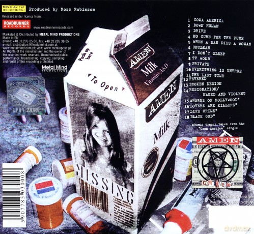Amen: Amen (Remastered + Bonus Tracks) (digipack) [CD]