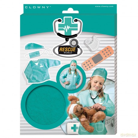 Zestaw małego lekarza - Strój lekarza Rescue