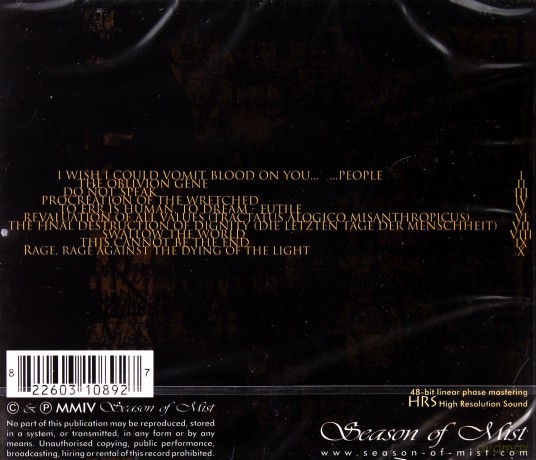 Anaal Nathrakh: Domine Non Es Dignus [CD]
