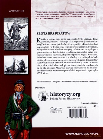 Złota era piratów - Angus Konstam, David Rickman [KSIĄŻKA]