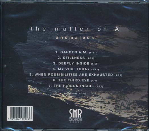The Matter Of: Anomalous [CD]