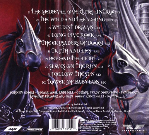 Axel Rudi Pell: Knights Call (Limited) (digipack) [CD]+[PLAKAT]