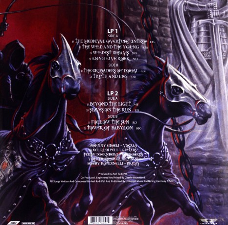 Axel Rudi Pell: Knights Call (Red) [2xWinyl]+[CD]