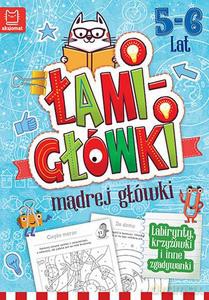 Łamigłówki mądrej główki 5-6 lat - Anna Podgórska [KSIĄŻKA]