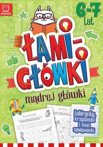 Łamigłówki mądrej główki 6-7 lat - Anna Podgórska [KSIĄŻKA]