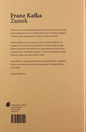 Zamek - Franz Kafka [KSIĄŻKA]