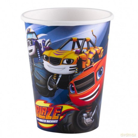 Kubeczki 266 ml Blaze, 8 sztuk