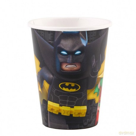Kubeczki 266 ml Lego Batman, 8 sztuk
