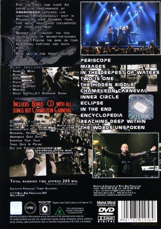 Andromeda: Playing Off The Board (digipack) [CD]+[DVD]