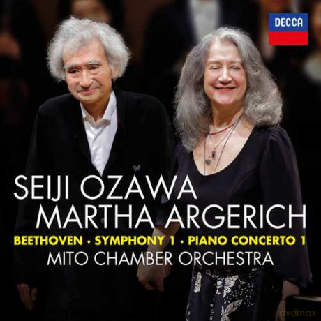 Martha Argerich: Beethoven Piano Concerto No.1 Symphony No. 1 [CD]