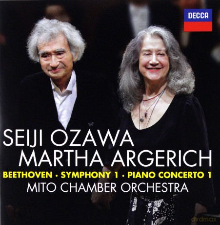 Martha Argerich: Beethoven Piano Concerto No.1 Symphony No. 1 [CD]
